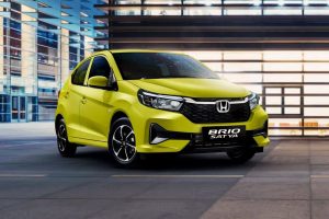 Honda Brio 2025 tampak samping